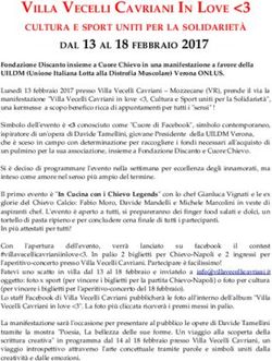 VILLA VECELLI CAVRIANI IN LOVE