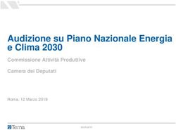 Audizione su Piano Nazionale Energia e Clima 2030 - Commissione Attività Produttive Camera dei Deputati