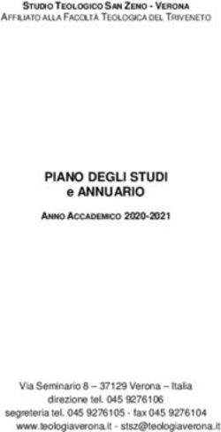 PIANO DEGLI STUDI e ANNUARIO - Benvenuti nel sito di ...