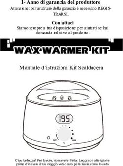 1- Anno di garanzia del produttore - Lansley