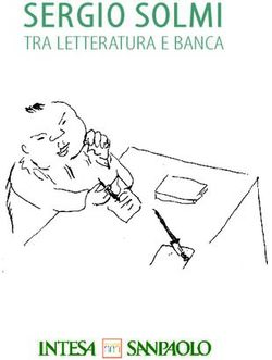 SERGIO SOLMI TRA LETTERATURA E BANCA - Fondazione Sapegno