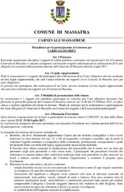 COMUNE DI MASSAFRA CARNEVALE MASSAFRESE