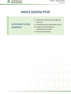 INDICE SEZIONI PTOF - IIS CREMONA