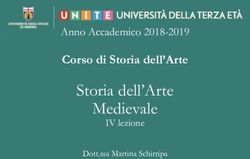 Storia dell'Arte Medievale - Corso di Storia dell'Arte Anno Accademico 2018-2019 - UniTE