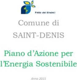 SAINT-DENIS Comune di Piano d'Azione per l'Energia Sostenibile - Anno 2015