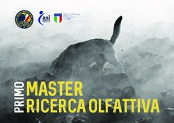 Master Ricerca Olfattiva - FICSS Professional