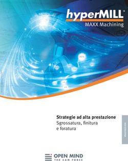 Strategie ad alta prestazione - Sgrossatura, finitura e foratura - 90%