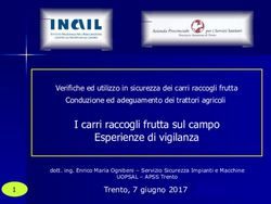 I carri raccogli frutta sul campo Esperienze di vigilanza - Inail