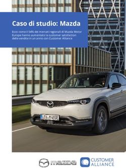Caso di studio: Mazda - Ecco come il 54% dei mercati regionali di Mazda Motor Europe hanno aumentato la customer satisfaction delle vendite in un ...