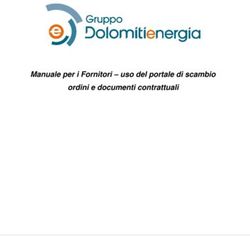 Manuale per i Fornitori - uso del portale di scambio ordini e documenti contrattuali