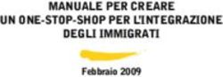 MANUALE PER CREARE UN ONE-STOP-SHOP PER L'INTEGRAZIONE DEGLI IMMIGRATI - Febbraio 2009