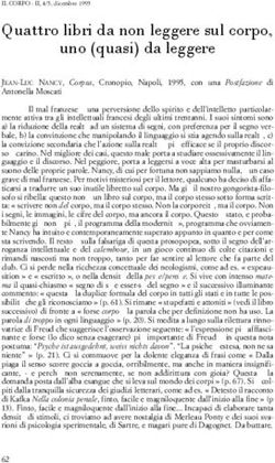 Quattro libri da non leggere sul corpo, uno (quasi) da leggere