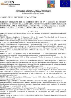 CONSIGLIO NAZIONALE DELLE RICERCHE