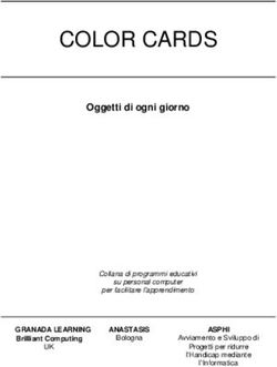 COLOR CARDS Oggetti di ogni giorno