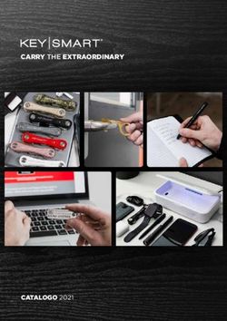 CARRY THE EXTRAORDINARY - CATALOGO 2021 - Home&More