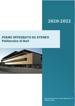 2020 2022 PIANO INTEGRATO DI ATENEO - Politecnico di Bari - Portale ...