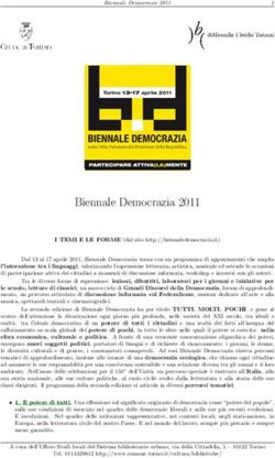 Biennale Democrazia 2011 - Biblioteche Civiche Torinesi