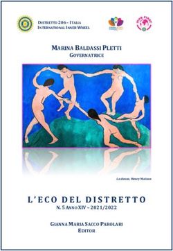 L'ECO DEL DISTRETTO - MARINA BALDASSI PLETTI - N. 5 ANNO XIV 2021/2022 - Inner Wheel Italia