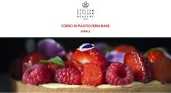 CORSO DI PASTICCERIA BASE - SERALE - Italian Kitchen Academy