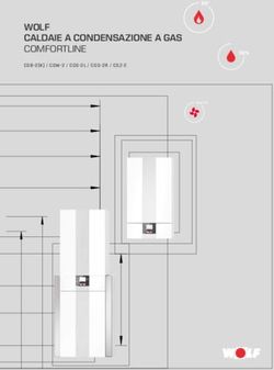 WOLF CALDAIE A CONDENSAZIONE A GAS COMFORTLINE