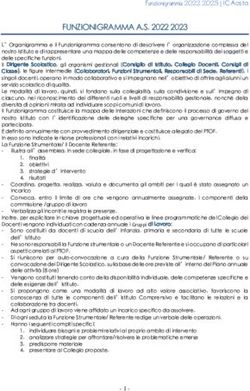 Funzionigramma 2022 2023 | IC Aosta