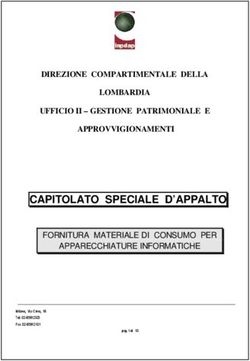 CAPITOLATO SPECIALE D'APPALTO