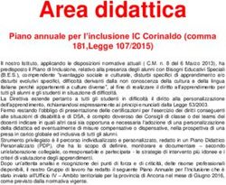 Area didattica Piano annuale per l'inclusione IC Corinaldo (comma 181,Legge 107/2015) - Istituto Comprensivo Corinaldo