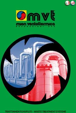 TRATTAMENTO RIFIUTI - WASTE TREATMENT SYSTEMS
