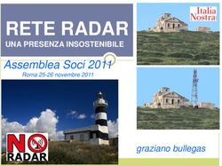 RETE RADAR Assemblea Soci 2011 - UNA PRESENZA INSOSTENIBILE - Italia Nostra