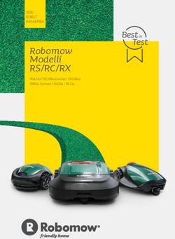 Robomow Modelli RS/RC/RX - Best - Mazzolari Ricambi