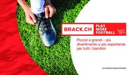 Piccoli e grandi - pi&ugrave; divertimento e pi&ugrave; esperienze per tutti i bambini - www.football.ch/playmorefootball - SFV