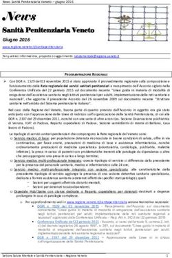 News Sanità Penitenziaria Veneto Giugno 2016 - Antonio Casella