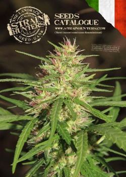 SEEDS CATALOGUE - Green House Seed Co