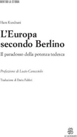 L'Europa secondo Berlino - Il paradosso della potenza tedesca DENTRO LA STORIA - HUB Campus