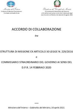 ACCORDO DI COLLABORAZIONE - Commissario ...