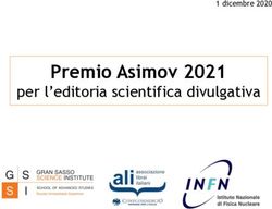 Premio Asimov 2021 per l'editoria scientifica divulgativa - 1 dicembre 2020 - Cagliari