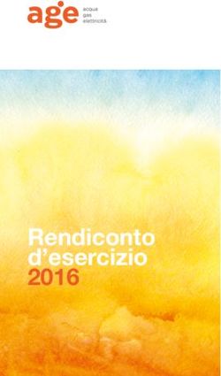Rendiconto d'esercizio 2016 - AGE SA