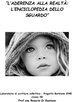 "L'ADERENZA ALLA REALTÀ: L'ENCICLOPEDIA DELLO SGUARDO" - Prof.ssa Rosaria Di Gaetano