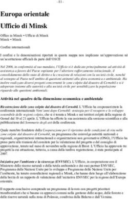Europa orientale Ufficio di Minsk - OSCE
