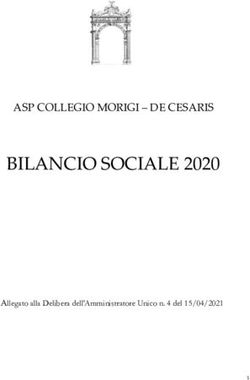 BILANCIO SOCIALE 2020 - ASP COLLEGIO MORIGI - DE CESARIS - Allegato alla Delibera dell'Amministratore Unico n. 4 del 15/04/2021