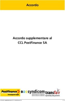 Accordo Accordo supplementare al CCL PostFinance SA - Syndicom