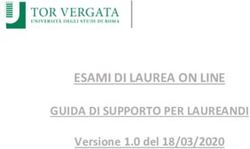 ESAMI DI LAUREA ON LINE - GUIDA DI SUPPORTO PER LAUREANDI Versione 1.0 del 18/03/2020