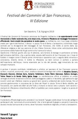 Festival dei Cammini di San Francesco, III Edizione
