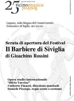 Il Barbiere di Siviglia - di Gioachino Rossini - Ticino Musica