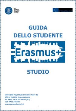 GUIDA DELLO STUDENTE - STUDIO - Uniurb it