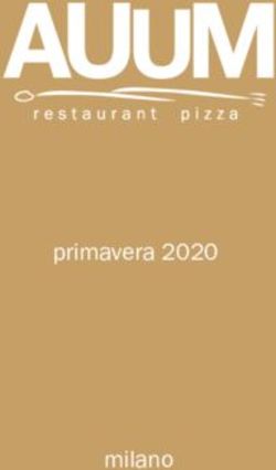 Primavera 2020 milano - Auum