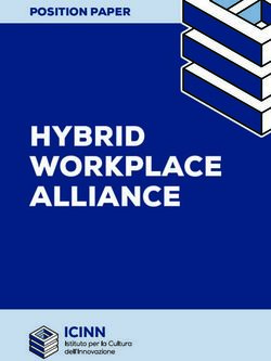 HYBRID WORKPLACE ALLIANCE - POSITION PAPER - Innovative Publishing