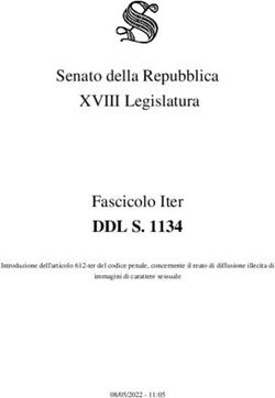DDL S. 1134 Fascicolo Iter - Senato della Repubblica XVIII Legislatura - Introduzione dell'articolo 612-ter del codice penale, concernente il ...