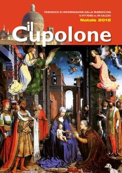 IlCupolone PERIODICO DI INFORMAZIONE DELLA PARROCCHIA S.VITTORE m. IN CALCIO - Parrocchia "S. Vittore M." di Calcio (BG)