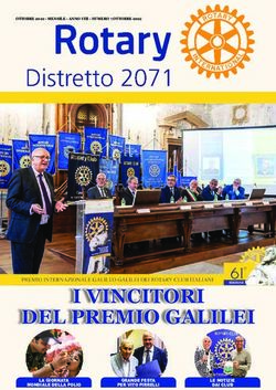 I VINCITORI DEL PREMIO GALILEI - LA GIORNATA - Distretto 2071